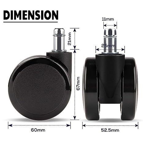 black 60 mm