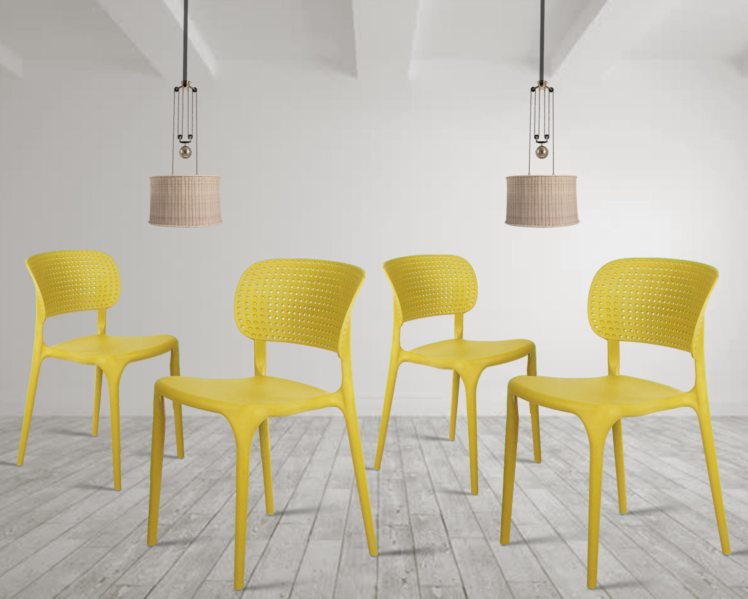 Evaa Yellow set of 04