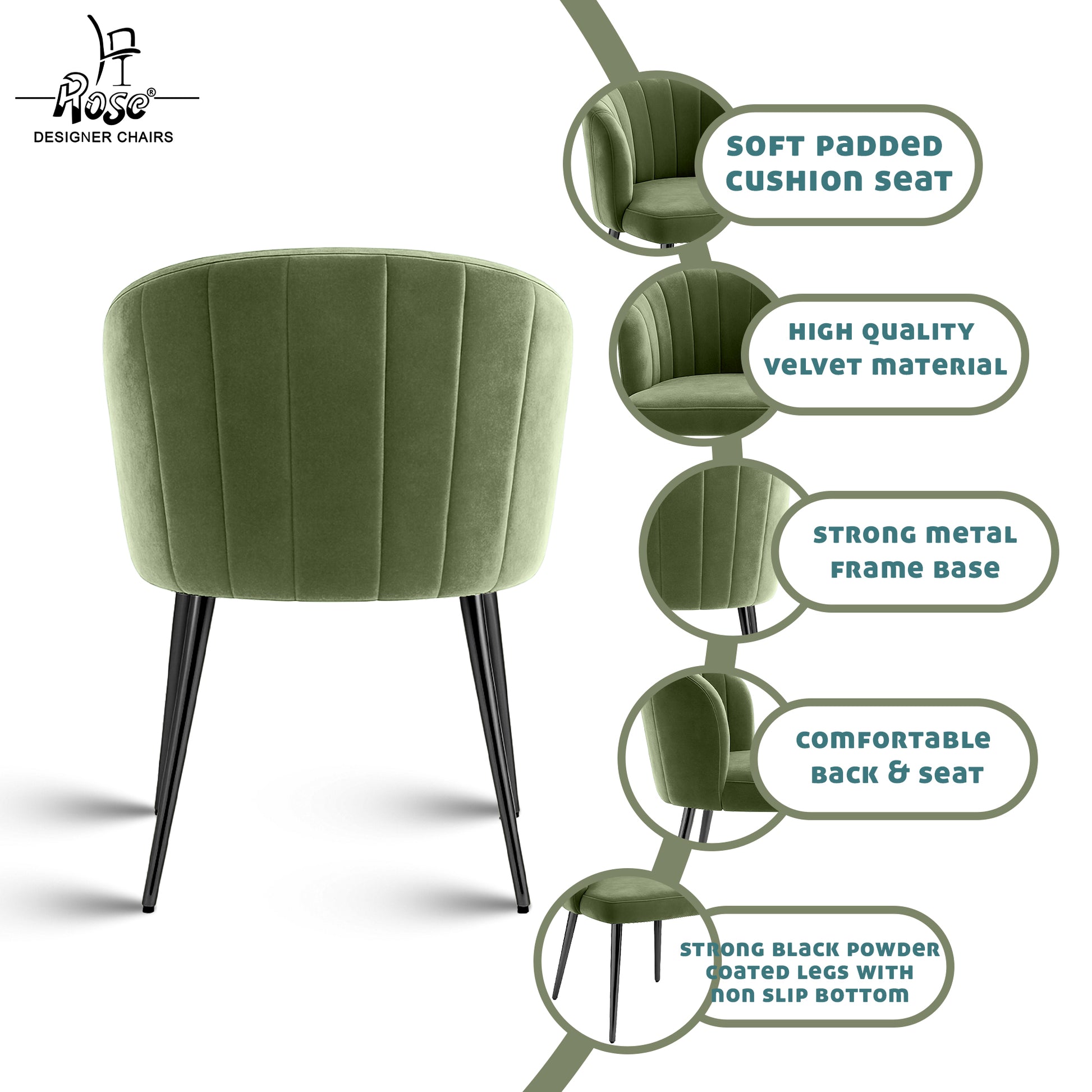 Turqouise Green set of 02