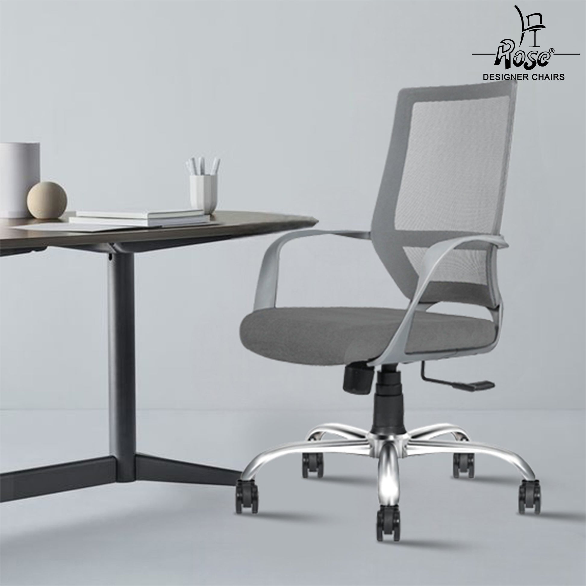 ROSE® Finch Mesh Mid-Back Office Chair