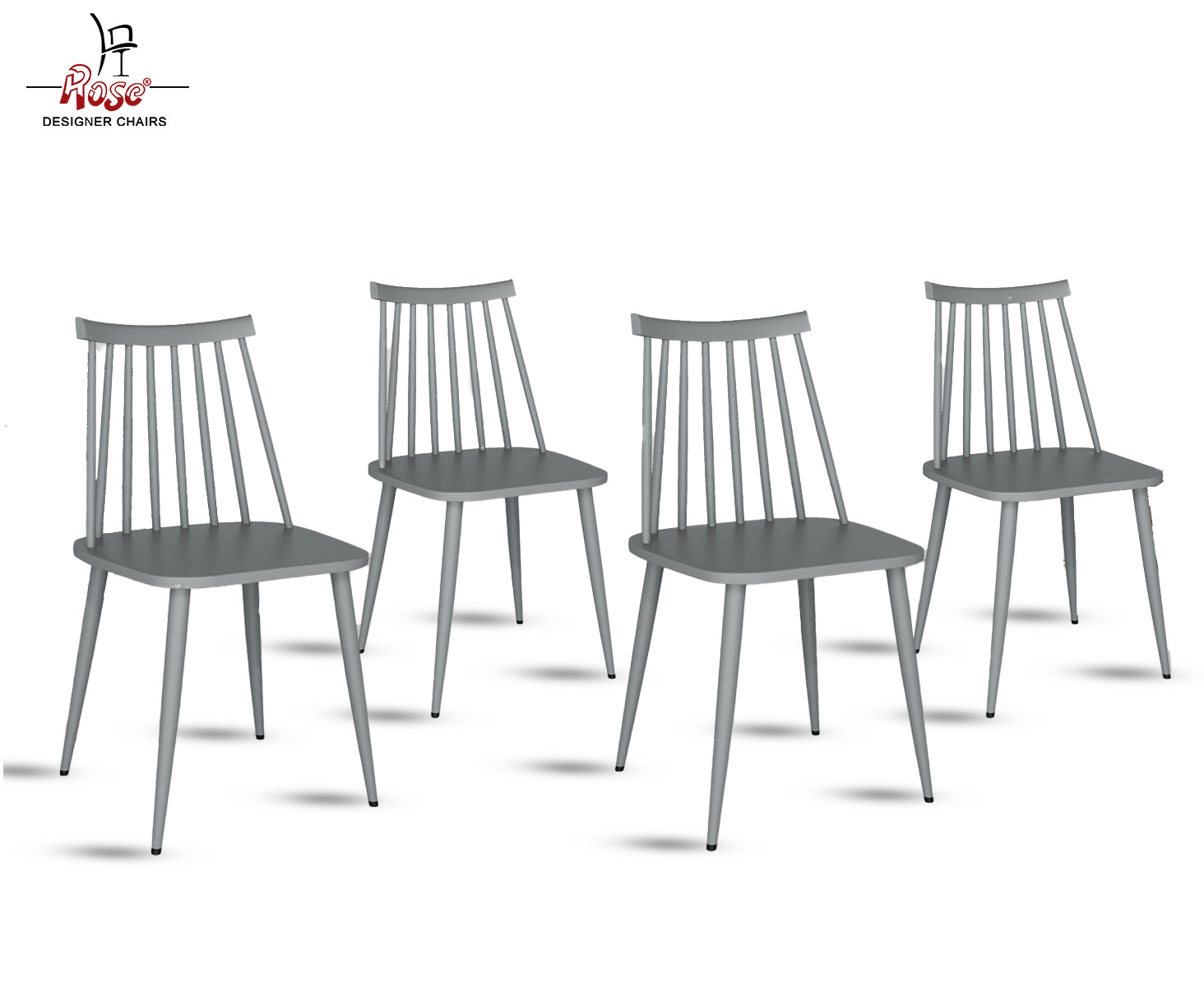 ROSE® Gracce Cafe Plastic Chairs | Dining Chair