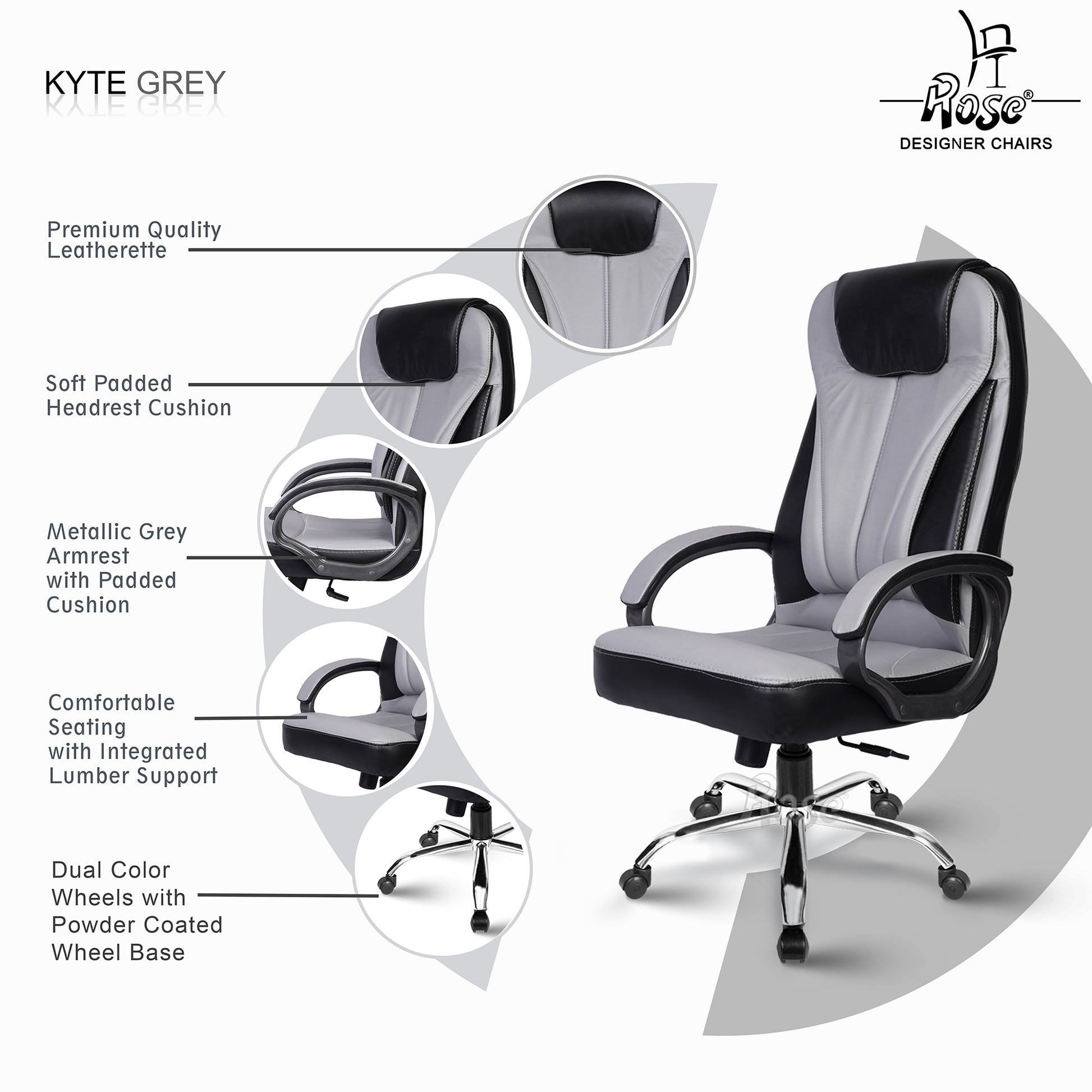 Kyte Grey and black