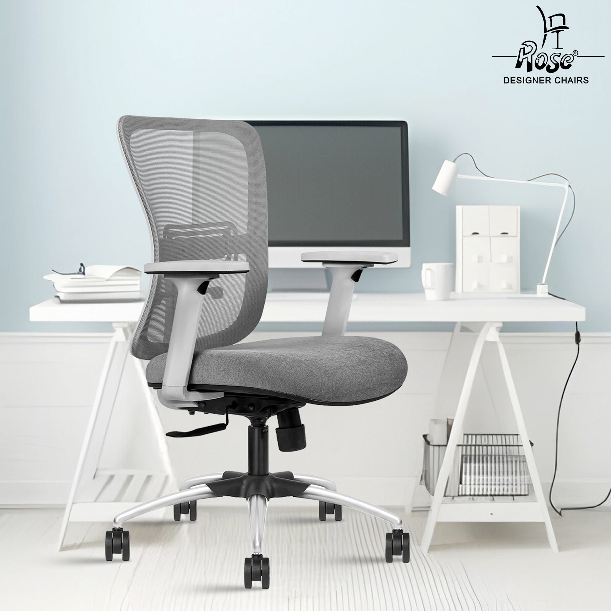 ROSE® Milan Mesh Mid-Back Office Chair