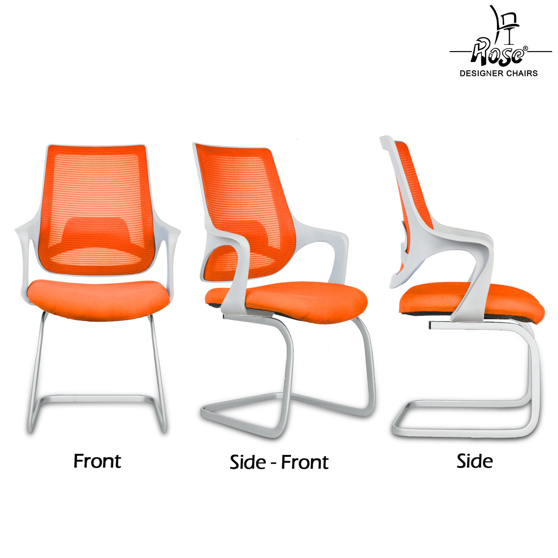 White and orange