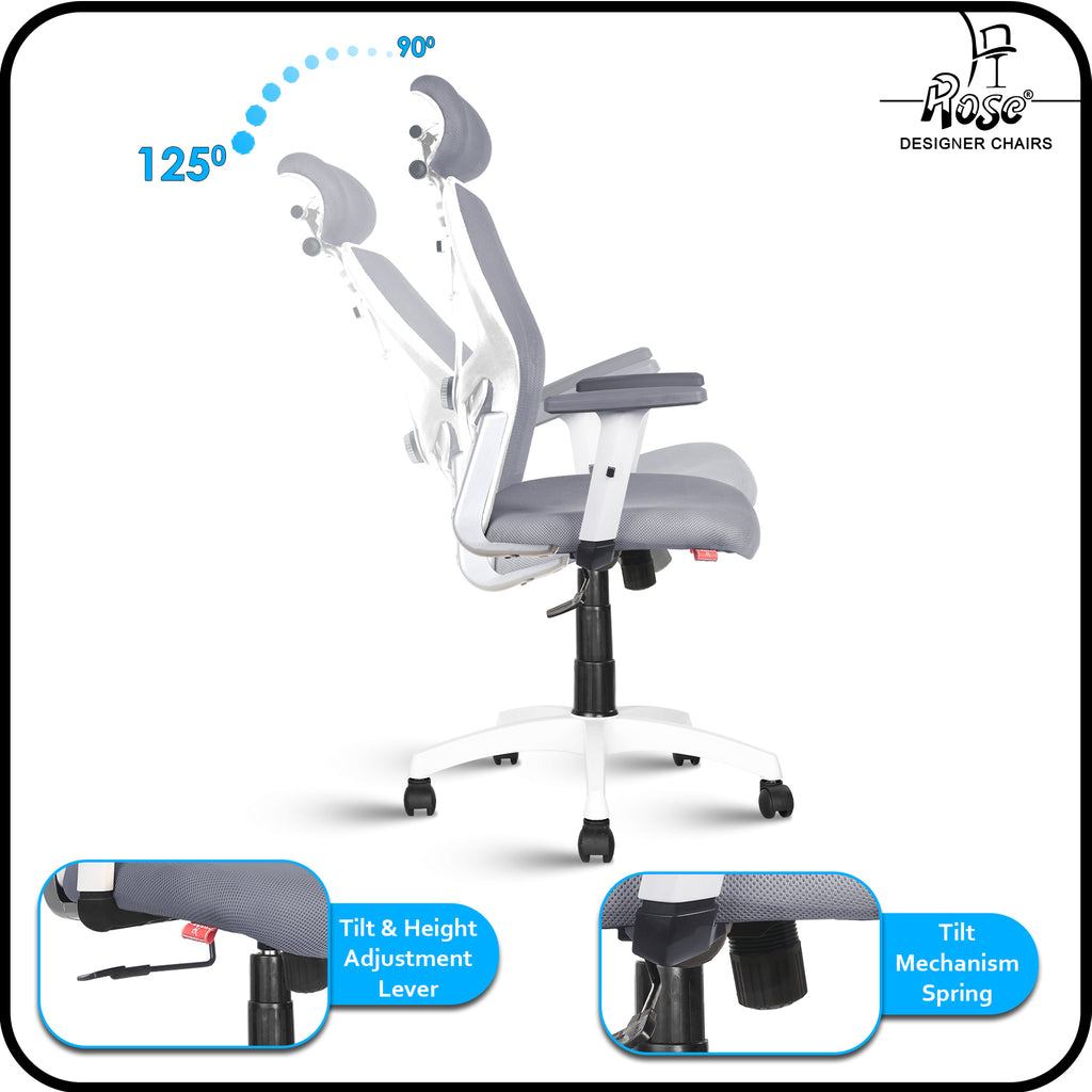 ROSE® Platinum High Back Mesh Office Chair