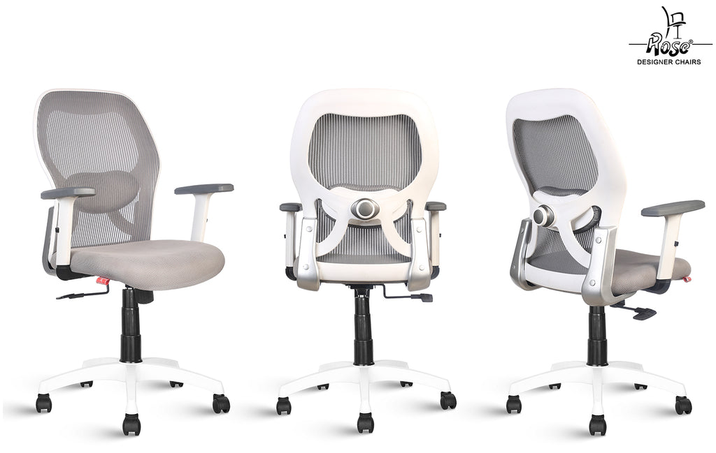ROSE® Platinum Mid Back Mesh Office Chair