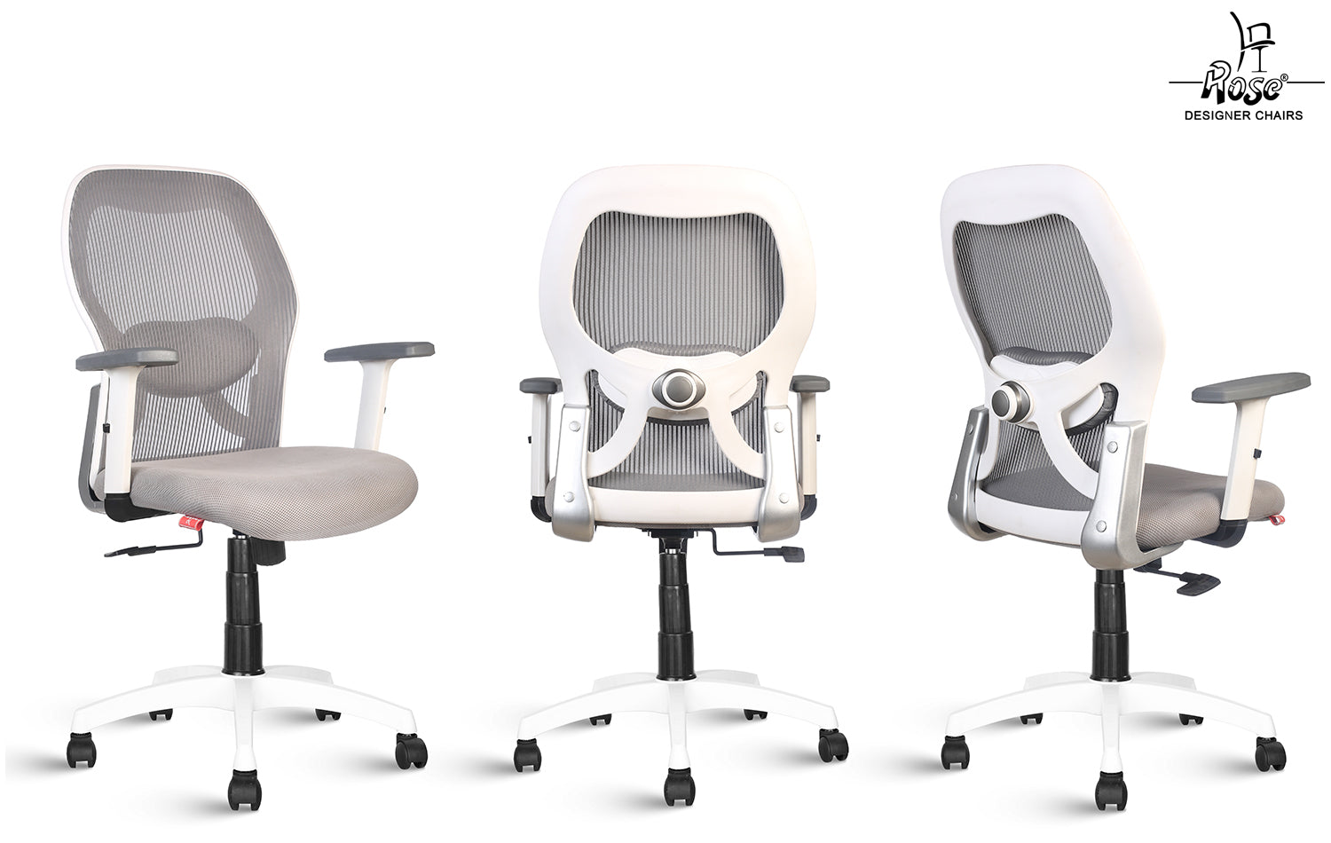 ROSE® Platinum Mid Back Mesh Office Chair