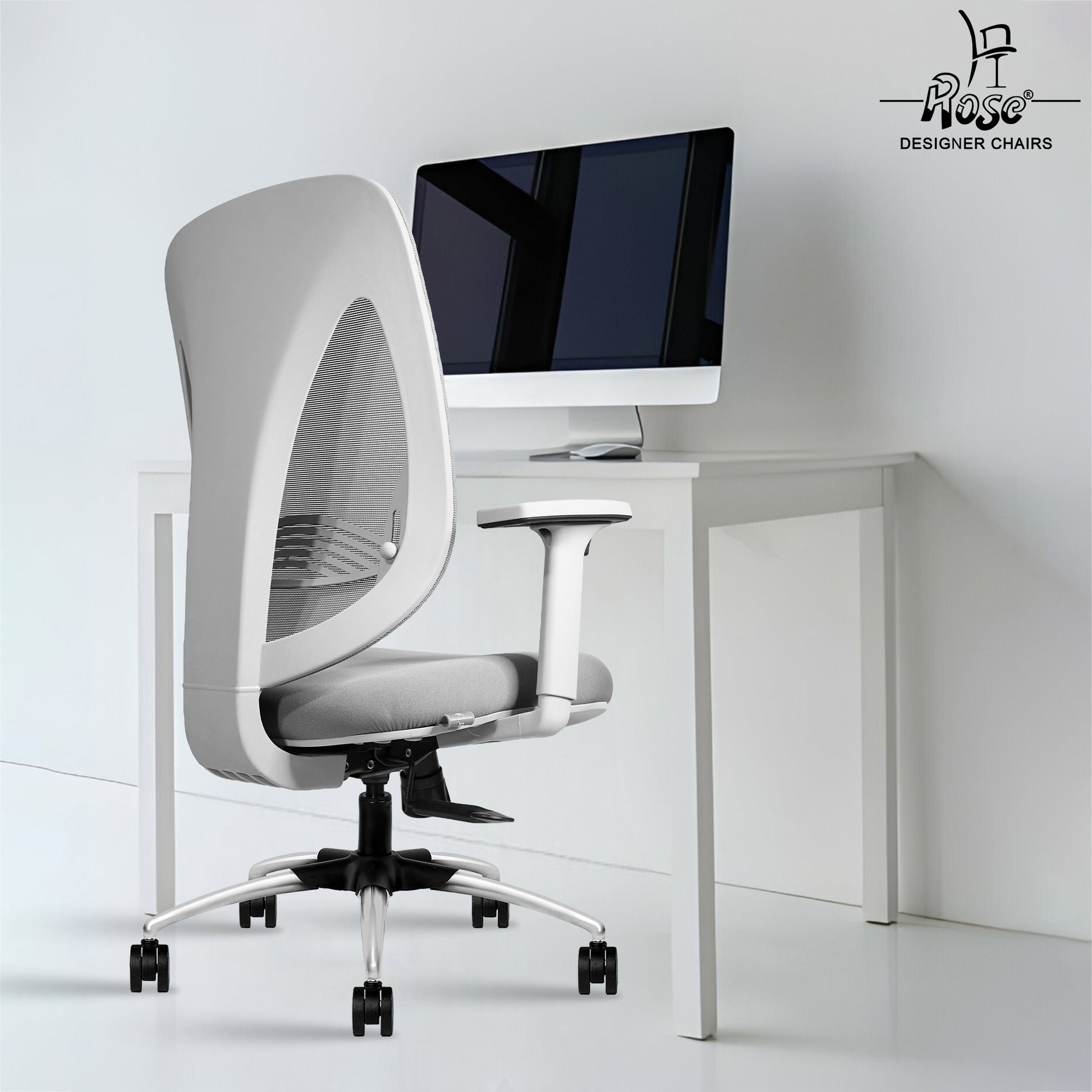 ROSE® Quebec Mesh Mid-Back Office Chair