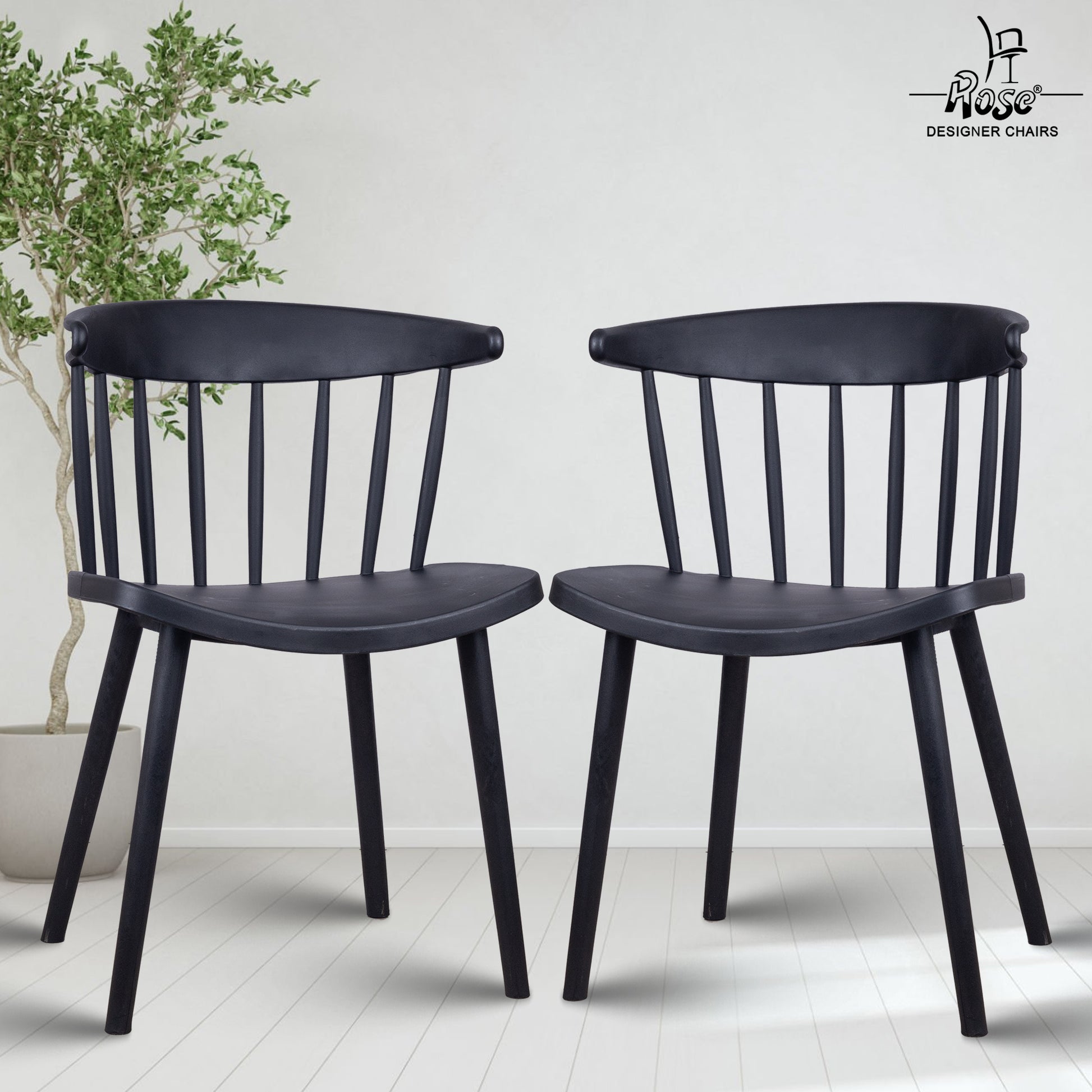 Rose® Glory Cafe Chair | Elegant Seating for Stylish Dining & Cafe Spaces