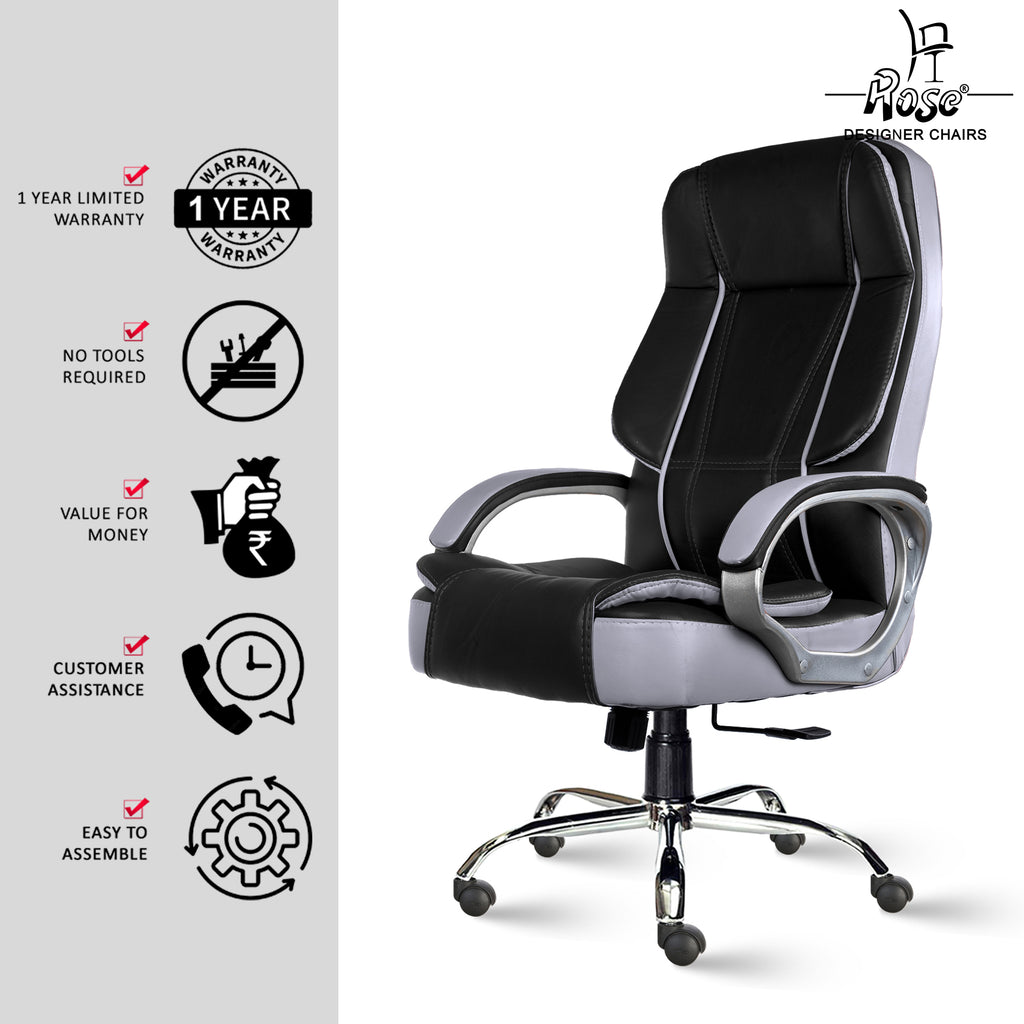 ROSE®SpaceX Leather High Back Chair