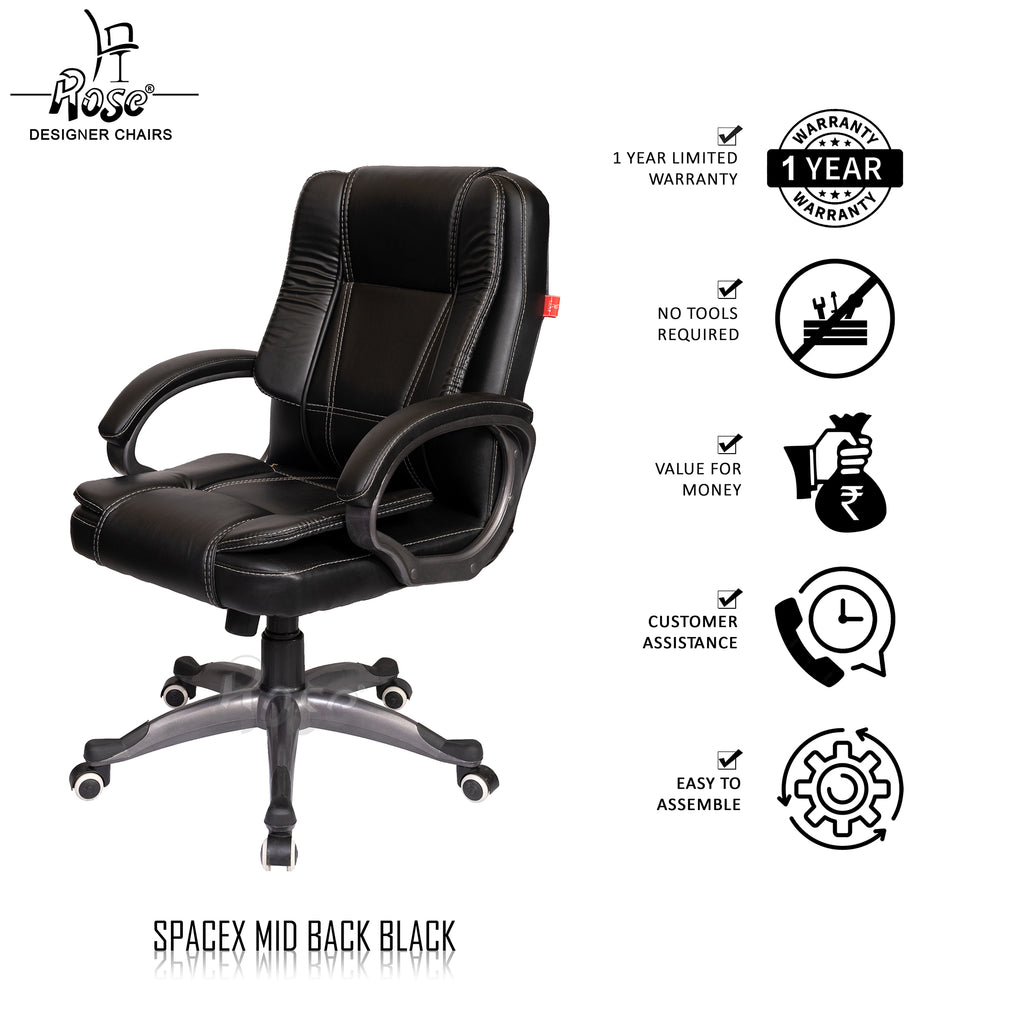 ROSE® SpaceX I Mid Back Office Chair