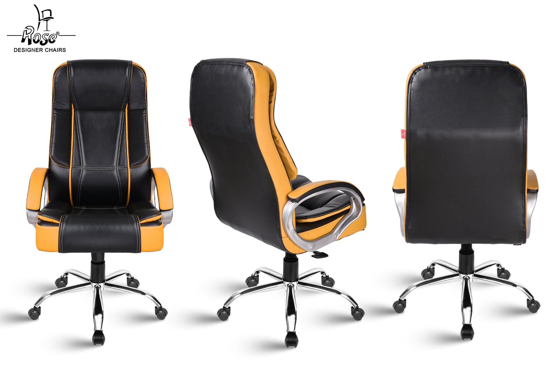 ROSE®SpaceX Leather High Back Chair