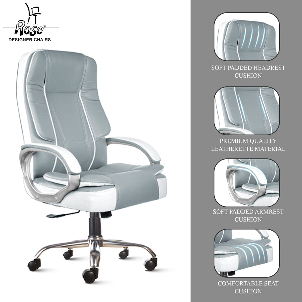 ROSE®SpaceX Leather High Back Chair