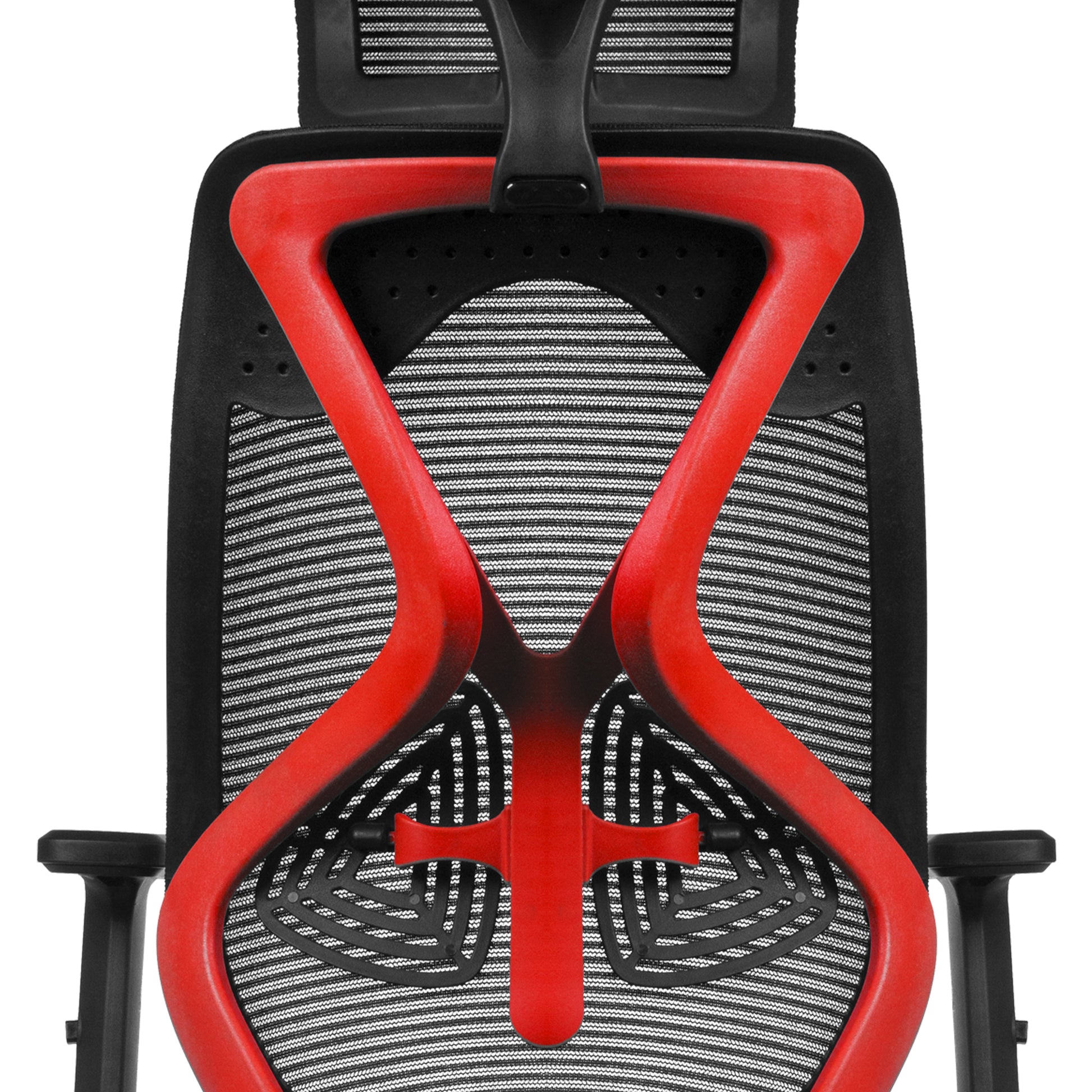 Sydney High Back Red and Black