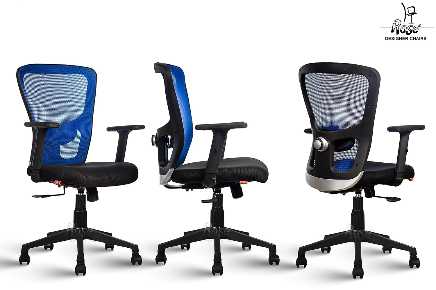 ROSE®Teesla Mesh Mid-Back Office Chair