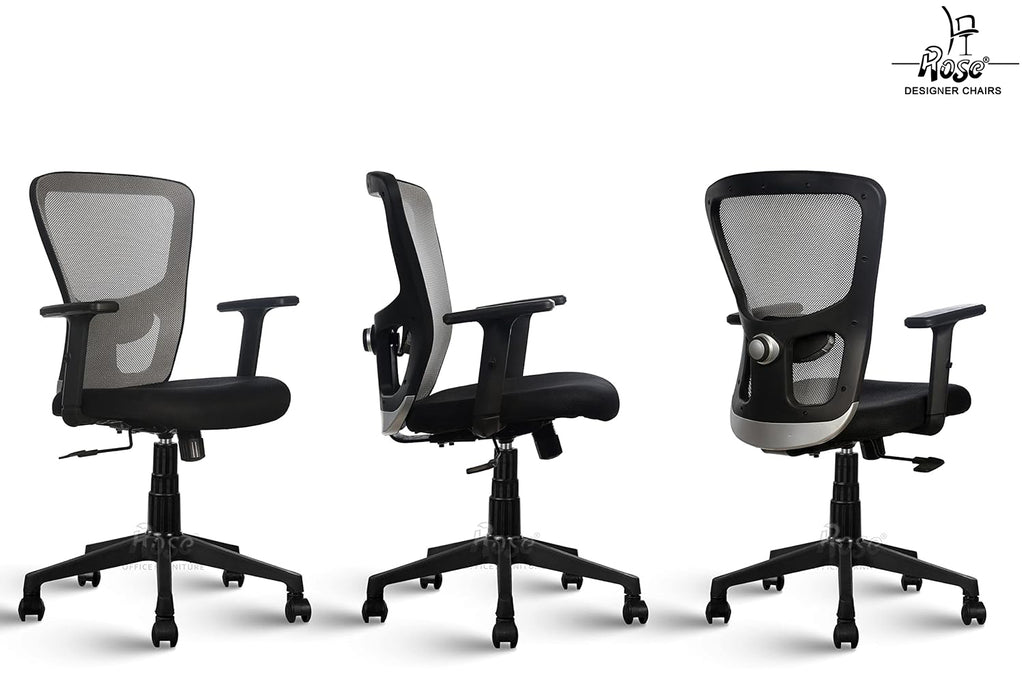 ROSE®Teesla Mesh Mid-Back Office Chair