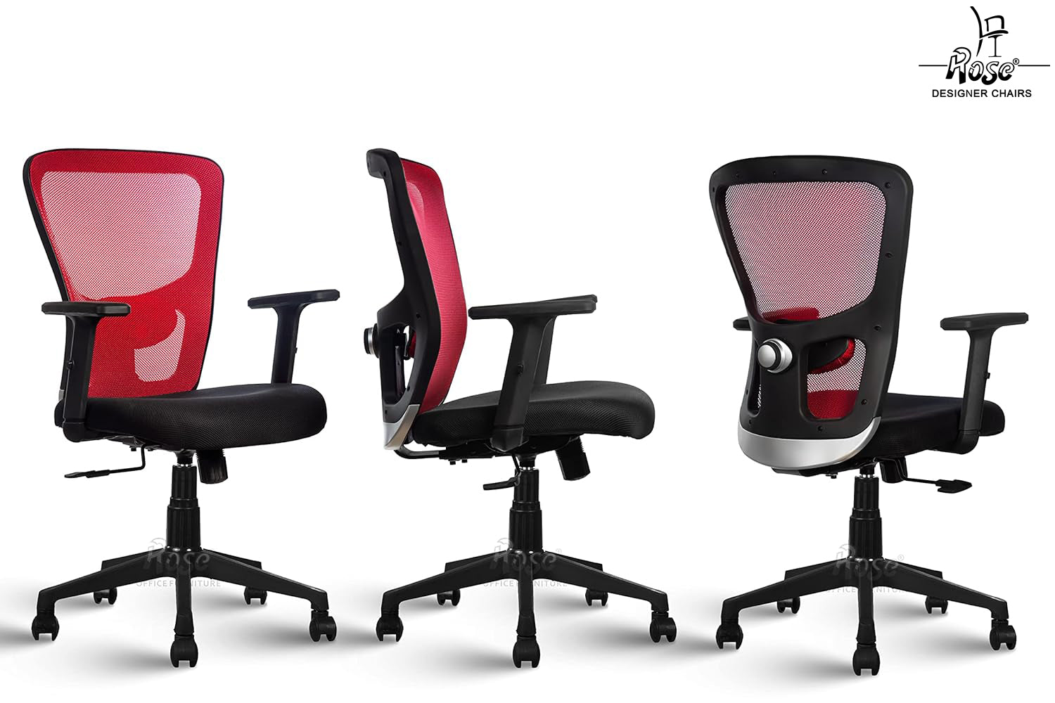 ROSE®Teesla Mesh Mid-Back Office Chair