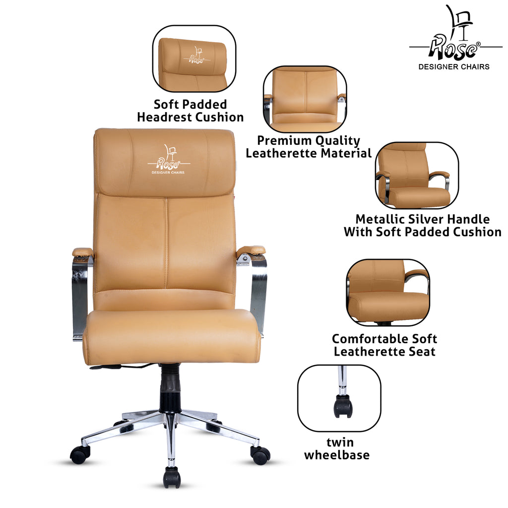 ROSE® Zeel Executive High Back Office Chair
