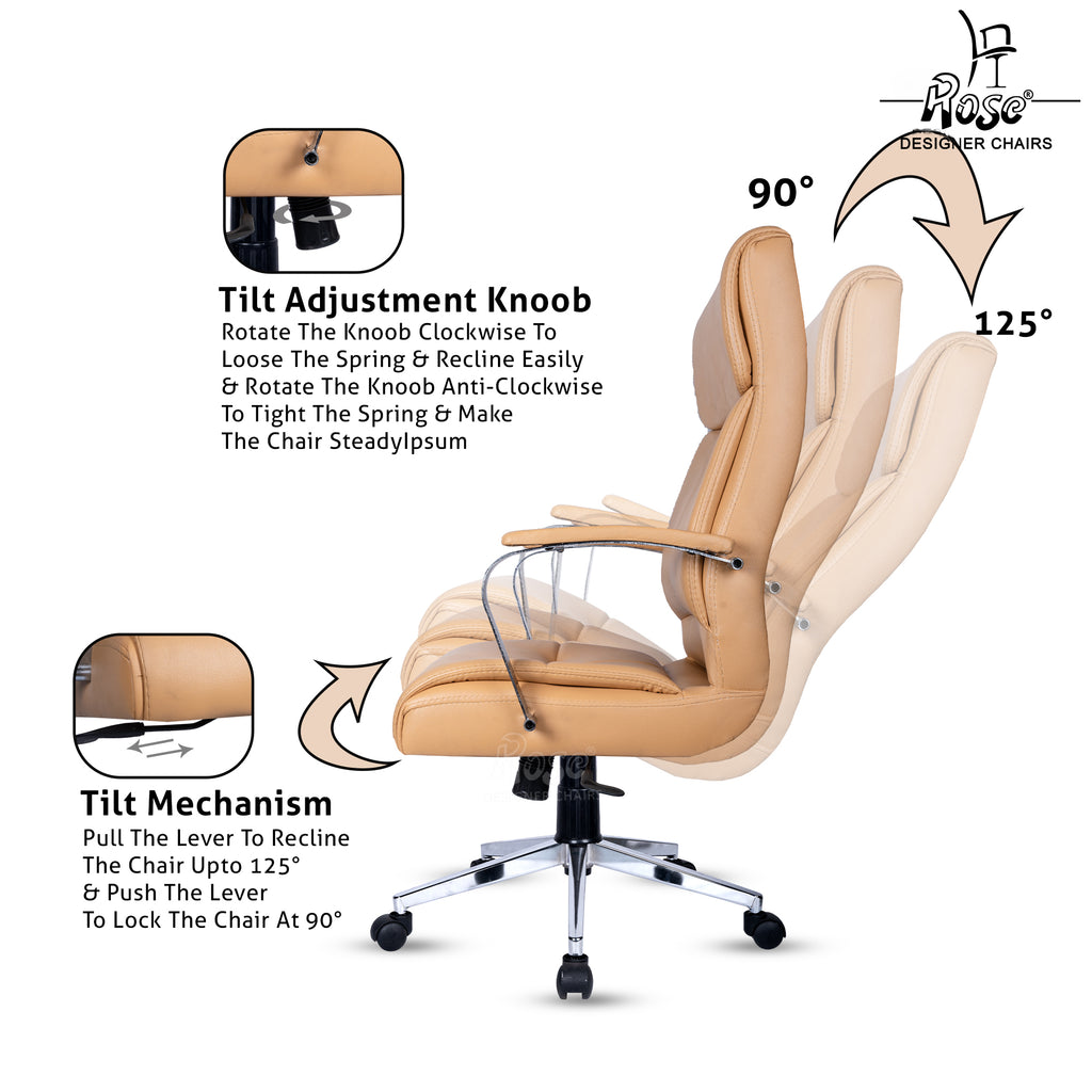 ROSE® Zeel Executive High Back Office Chair