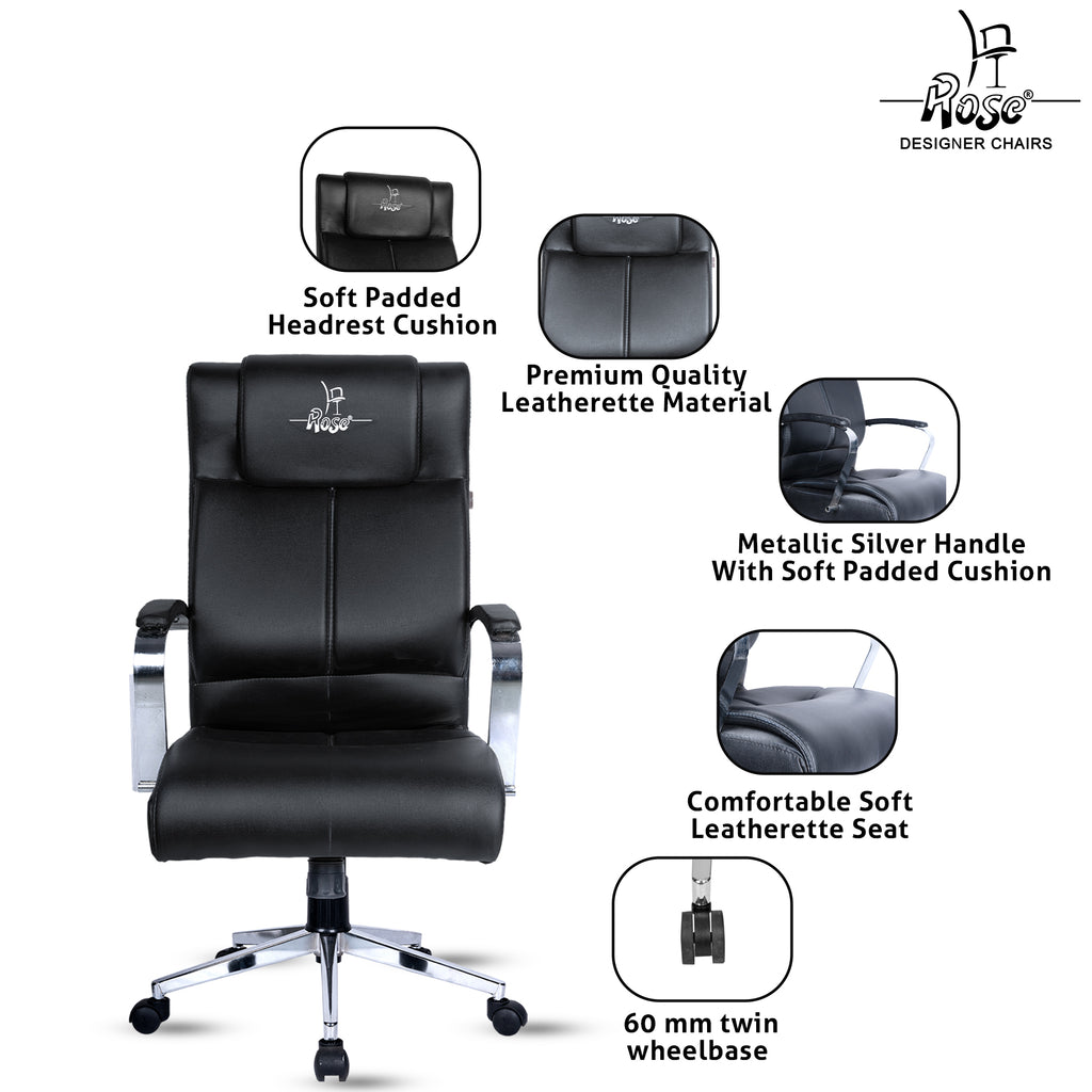 ROSE® Zeel Executive High Back Office Chair