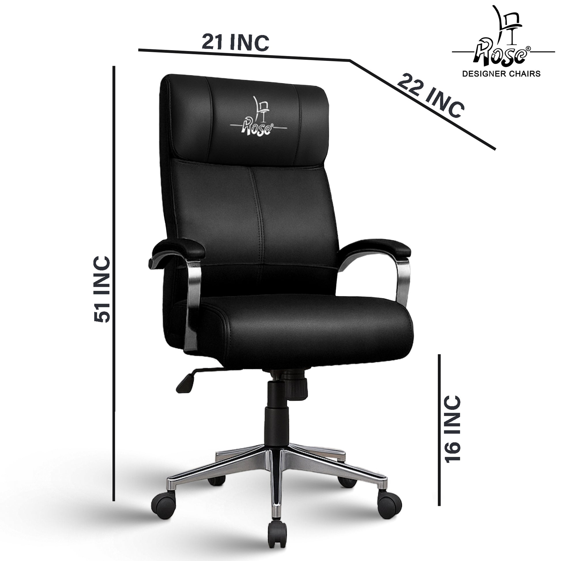 ROSE® Zeel Executive High Back Office Chair