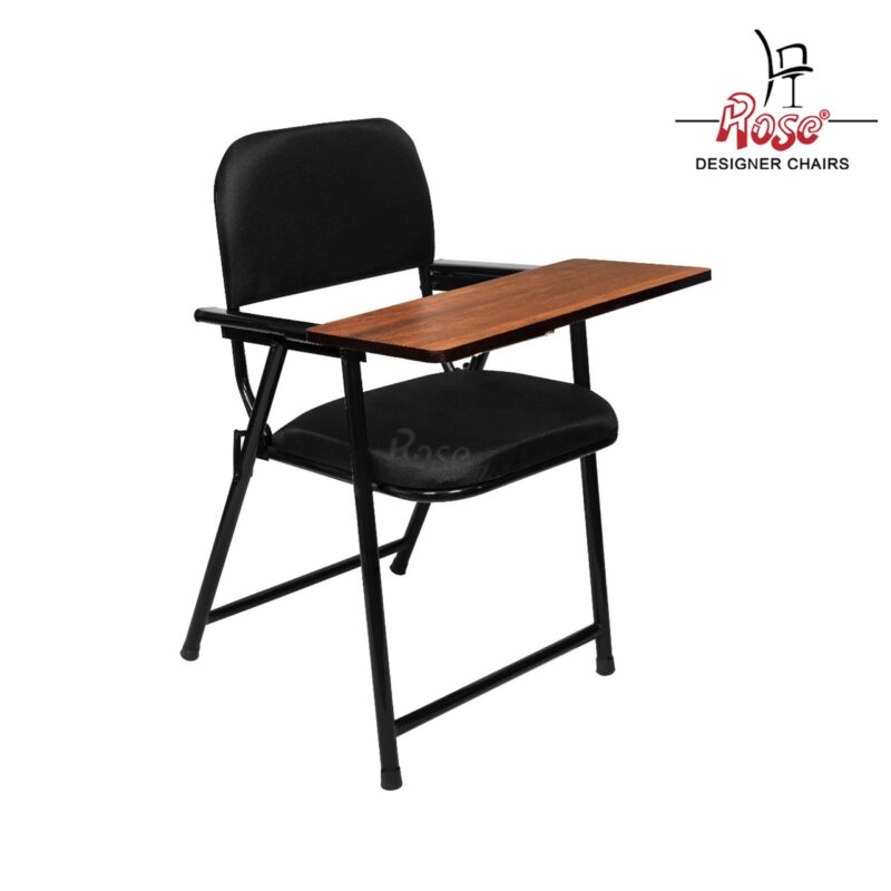 Folding chair with a writing pad for classrooms Ergonomic chair with an integrated writing surface Lightweight folding chair for office use Rose folding chair in black Durable folding chair for study rooms Portable chair with a writing pad feature High-quality folding chair for versatile use Black folding chair with anti-slip feet Comfortable chair with a foldable design Multipurpose folding chair with a writing surface Compact chair with an integrated writing pad Easy-to-store folding chair with a writing pad Rose folding chair with durable metal frame Folding chair with black finish and writing pad Best folding chair for seminars and workshops Lightweight chair for training sessions Writing pad chair for students and professionals Folding chair with ergonomic backrest design Anti-scratch folding chair for study spaces Versatile folding chair with attached writing pad